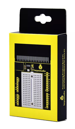 KEYESTUDIO Micro:bit prototyping shield V1 KS0292, με small breadboard