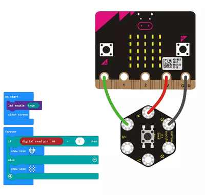 KEYESTUDIO button module KS0419 για Micro:bit