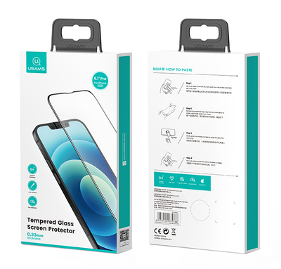 USAMS tempered glass για iPhone 13 mini US-BH784, 0.33mm