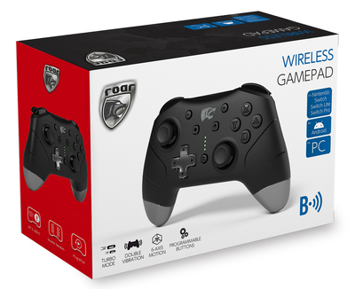 ROAR ασύρματο gamepad RR-0014 για Nintendo Switch, PC & Android, μαύρο