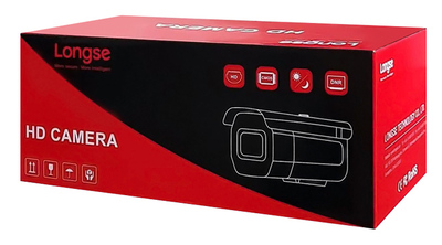 LONGSE IP κάμερα BMSAGC400WH, 2.8mm, 4MP, αδιάβροχη IP67, PoE