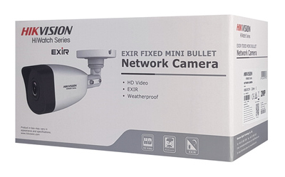 HIKVISION HIWATCH IP κάμερα HWI-B140H, 2.8mm, 4MP, Η.265, IP67, PoE