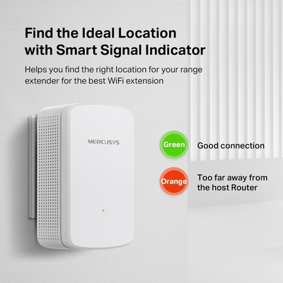 MERCUSYS Wi-Fi range extender ME10, 300Mbps, Ver. 1.0