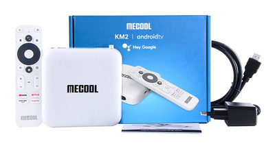 MECOOL TV Box KM2, Google & Netflix certificate, 4K, WiFi, Android 10