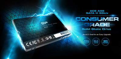 SILICON POWER SSD A55 2TB, 2.5", SATA III, 560-530MB/s, 7mm, TLC