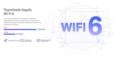 TP-LINK WiFi 6 range extender RE505X, AX1500 dual-band, Ver: 1.0