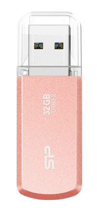 SILICON POWER USB Flash Drive Helios 202, 32GB, USB 3.2, ροζ χρυσό