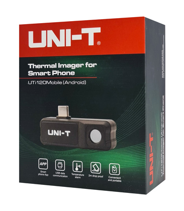 UNI-T συσκευή θερμικής απεικόνισης UTi120M για smartphone, έως 400 °C