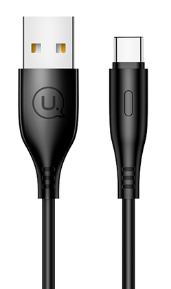 USAMS καλώδιο USB-C σε USB US-SJ267, 10W, 1m, μαύρο