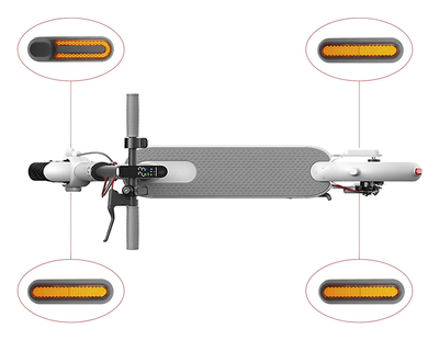Ανακλαστήρες για ηλεκτρικό πατίνι Xiaomi M365/Pro/1S/Pro 2