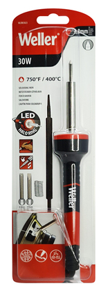 WELLER kit κολλητήρι WLIRK3023C με LED φωτισμό, 3x μύτες, 30W, έως 400°C