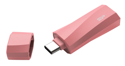 SILICON POWER USB-C Flash Drive Mobile C07, 32GB, USB 3.2, ροζ