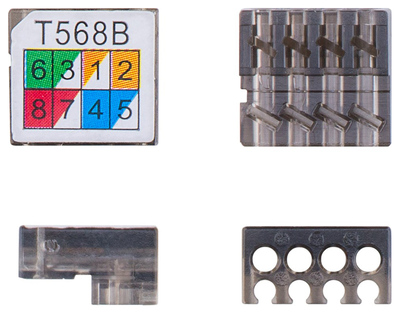 GOOBAY σύνδεσμος καλωδίων CAT 6A 79579, STP, toolfree GOOBAY σύνδεσμος καλωδίων CAT 6A 79579, STP, toolfree