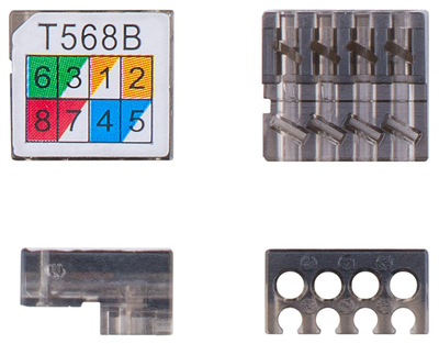 GOOBAY σύνδεσμος καλωδίων CAT 6 79577, STP, toolfree