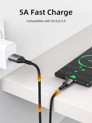 CABLETIME καλώδιο USB σε USB-C CT-AMCM5A, 25W, 1m, μαύρο