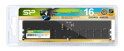 SILICON POWER μνήμη DDR5 UDIMM SP016GBLVU480F02, 16GB, 4800MHz, CL40