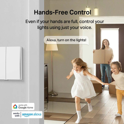 TP-LINK smart διακόπτης Tapo S220 με μπαταρία, διπλός, 868MHz, Ver 1.0 TP-LINK smart διακόπτης Tapo S220 με μπαταρία, διπλός, 868MHz, Ver 1.0