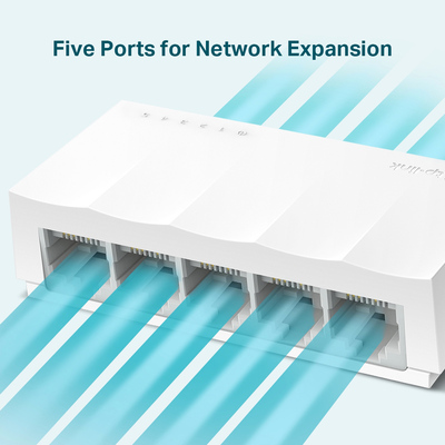 TP-LINK desktop switch LiteWave LS1005, 5-port 10/100Mbps, Ver 1.0 TP-LINK desktop switch LiteWave LS1005, 5-port 10/100Mbps, Ver 1.0