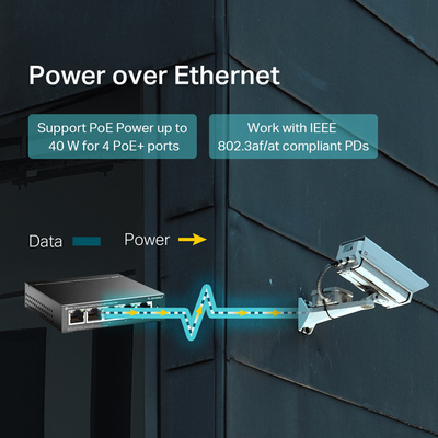 TP-LINK desktop switch TL-SG1005LP, 5-Port Gigabit, 4x PoE+, Ver. 2.0 TP-LINK desktop switch TL-SG1005LP, 5-Port Gigabit, 4x PoE+, Ver. 2.0
