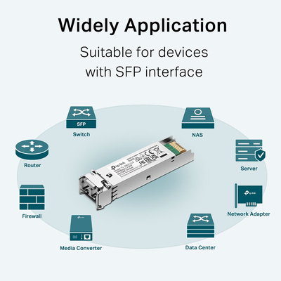 TP-LINK 1000Base-LX SMF Mini GBIC Module TL-SM311LS, έως 20km, Ver. 4.20