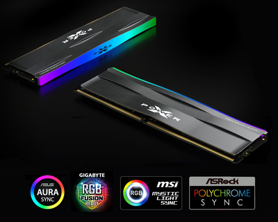 SILICON POWER μνήμη DDR4 UDIMM XPOWER Zenith, 8GB, RGB, 3200MHz, CL16