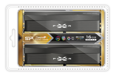 SILICON POWER μνήμη DDR4 UDIMM XPOWER Zenith, 2x 8GB, RGB, 3200MHz, CL16