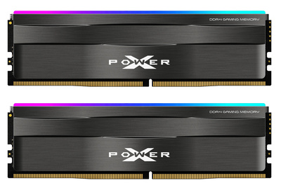 SILICON POWER μνήμη DDR4 UDIMM XPOWER Zenith, 2x 8GB, RGB, 3200MHz, CL16