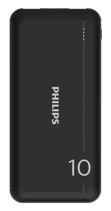 PHILIPS power bank DLP1810NB-62, 10000mAh, 2x USB, 2.1A, μαύρο