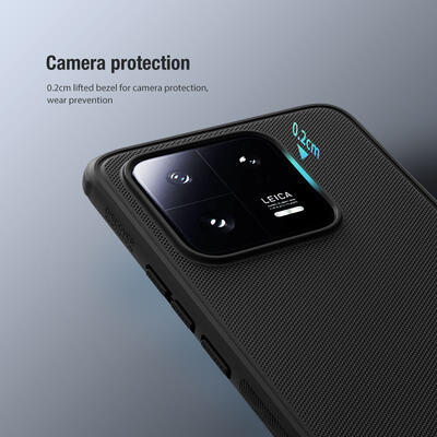 NILLKIN θήκη Super Frosted Shield Pro για Xiaomi 13 Pro, μαύρο