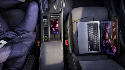GOOBAY φορτιστής αυτοκινήτου 61739, USB & USB-C PD, 45W, μαύρος