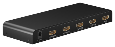 GOOBAY HDMI splitter 58482, 4 σε 1, 4K/30Hz, μαύρο