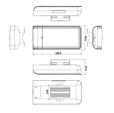 HIKVISION outdoor wireless CPE DS-3WF02C-5AC/O, 867Mbps 5GHz, 12dBi