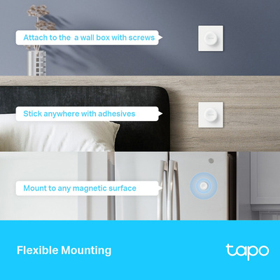TP-LINK smart διακόπτης Tapo S200D, με μπαταρία, 868MHz, Ver 1.0 TP-LINK smart διακόπτης Tapo S200D, με μπαταρία, 868MHz, Ver 1.0