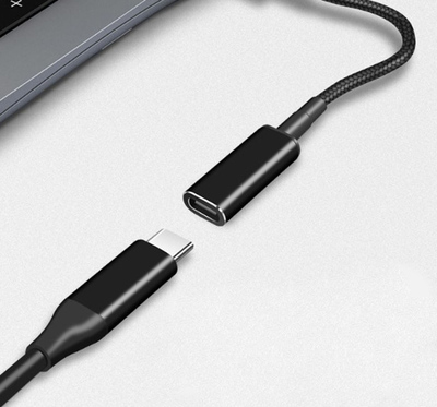 POWERTECH καλώδιο τροφοδοσίας CAB-UC065, USB-C σε Sony 6.0x4.3mm, μαύρο