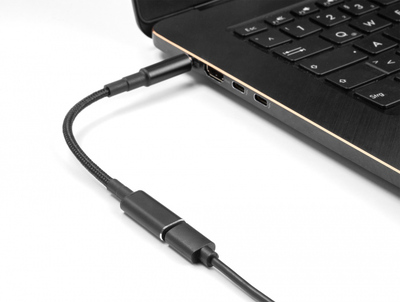 POWERTECH καλώδιο τροφοδοσίας CAB-UC067, USB-C σε IBM 7.9x5.5mm, μαύρο