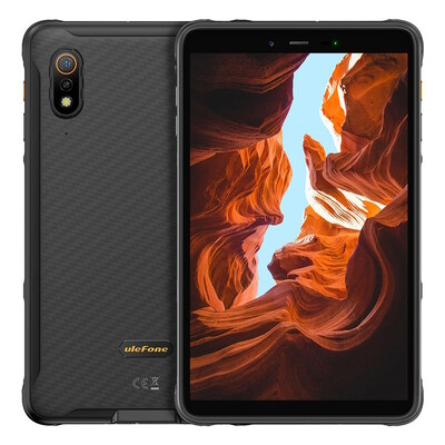 ULEFONE tablet Armor Pad, 8", 4/64GB, 7650mAh, IP68/IP69K, 4G, μαύρο