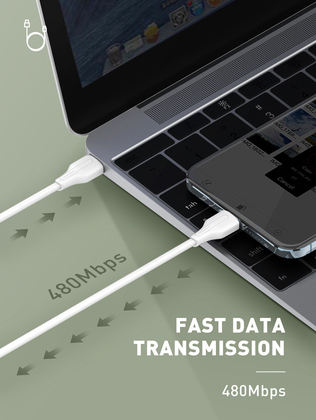 LDNIO καλώδιο Lightning σε USB-C LC121I, 30W PD, 1m, λευκό LDNIO καλώδιο Lightning σε USB-C LC121I, 30W PD, 1m, λευκό