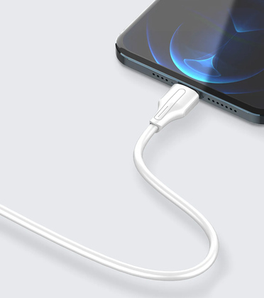 LDNIO καλώδιο USB-C σε USB LS540, 12W, 20cm, λευκό