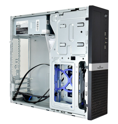 POWERTECH PC Case PT-1099 με 250W PSU, Micro-ATX, 356x102x338mm, μαύρο