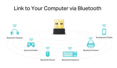 TP-LINK Nano Wi-Fi Bluetooth 4.2 USB Adapter Archer T2UB Nano, Ver. 1.0