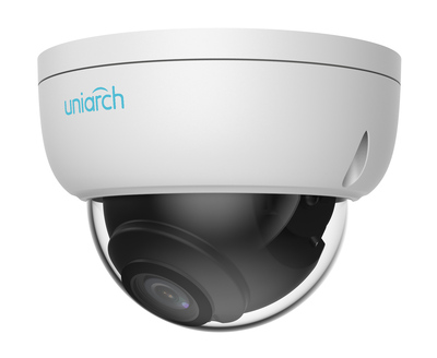 UNIARCH IP κάμερα IPC-D125-PF28, 2.8mm, 5MP, IP67/IK10, PoE, IR έως 30m