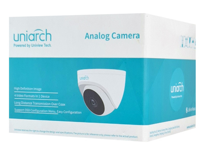 UNIARCH υβριδική κάμερα UAC-T132-F28-H, 2.8mm, 2MP, IR 20m