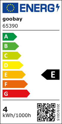 GOOBAY LED λάμπα candle 65390, E14, Filament, 4W, 2700K, 470lm