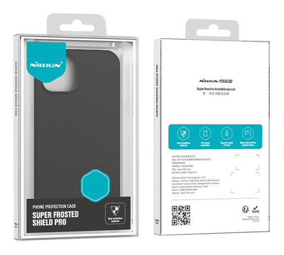 NILLKIN θήκη Super Frosted Shield Pro για iPhone 15, μαύρη