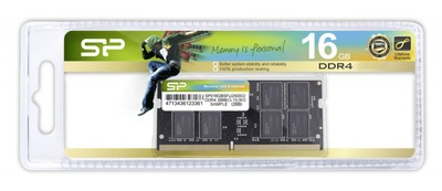 SILICON POWER μνήμη DDR4 SODIMM SP016GBSFU320X02, 16GB, 3200MHz, CL22