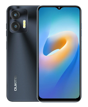 OUKITEL smartphone C36, 6.56", 4/128GB, Octa-core, 5150mAh, μαύρο