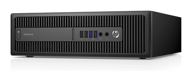 HP PC EliteDesk 800 G1 SFF, i5-4570, 8GB, 256GB SSD, DVD, REF SQR