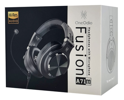 ONEODIO gaming headset Fusion A71M, 6.35mm & 3.5mm, Hi-Res, 40mm, μαύρο