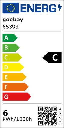 GOOBAY LED λάμπα candle 65393, E14, Filament, 6W, 2700K, 1055lm