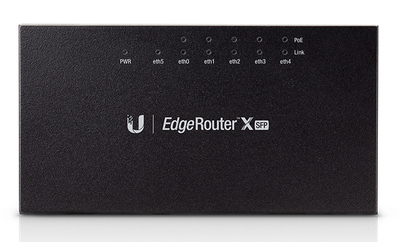 UBIQUITI router EdgeRouter X SFP, 5-Port Gigabit PoE, 1000Mbps, 50W